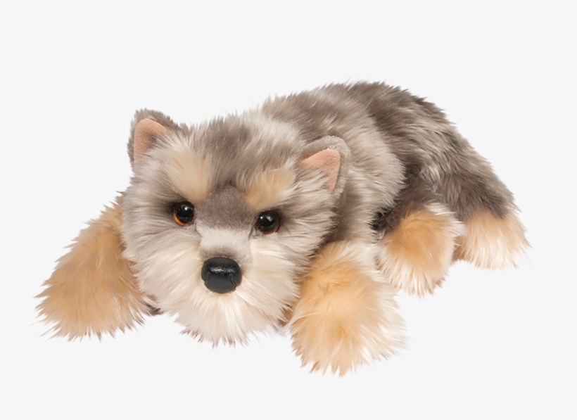 Douglas Toys Graham Yorkie - Dog Laying Down Png, transparent png download