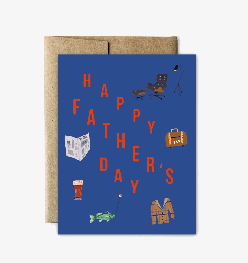 Iconic Father's Day Card - Paper, transparent png download