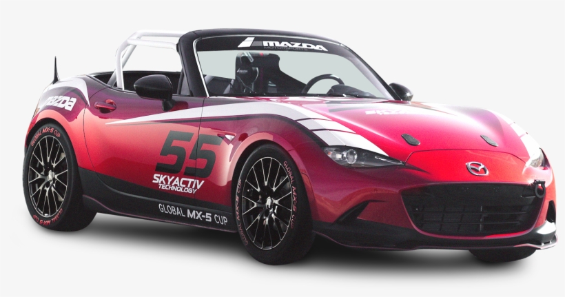 Red Mazda Mx 5 Cup Car Png Image - Mx 5 Car Png, transparent png download