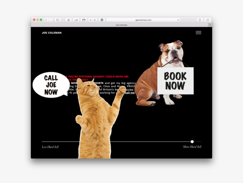 A Brilliant Website For A Copywriter - Website, transparent png download
