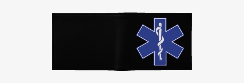 Star Of Life Blue Wallet - Condor Cap Multicam + Emt Patch 3''x3'' Black Blue, transparent png download