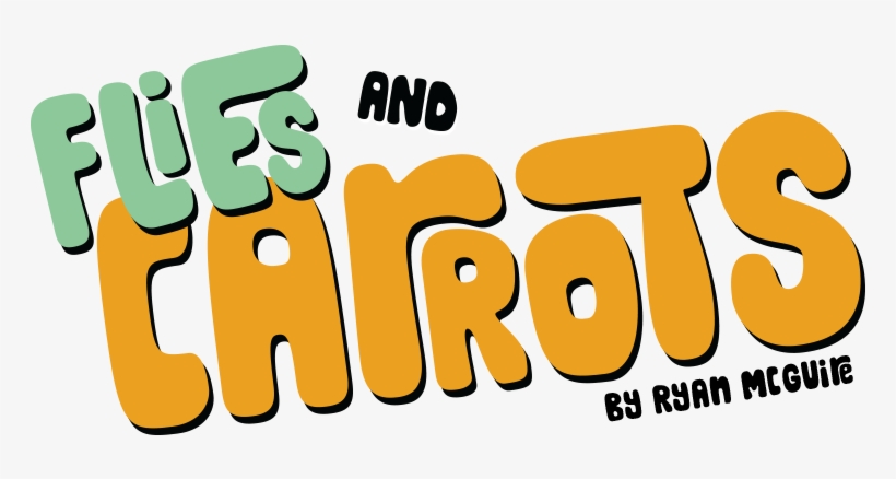 Flies And Carrots - Book Cover, transparent png download