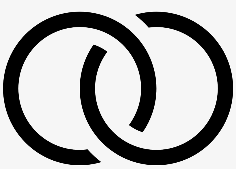 Download Marriage Vector Wedding Ring - Two Rings Icon - HD Transparent ...