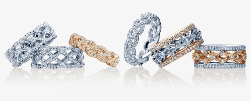 Wedding Bands For Her - Bands Jewelry, transparent png download