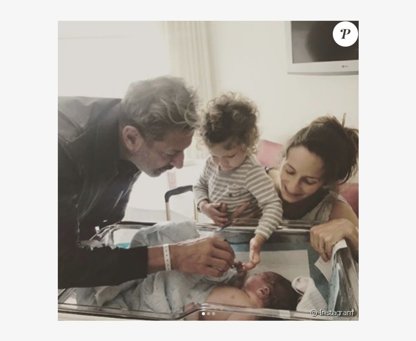 Jeff Goldblum, Son Épouse Emilie Livingston Et Leur - Jeff Goldblum And Son, transparent png download