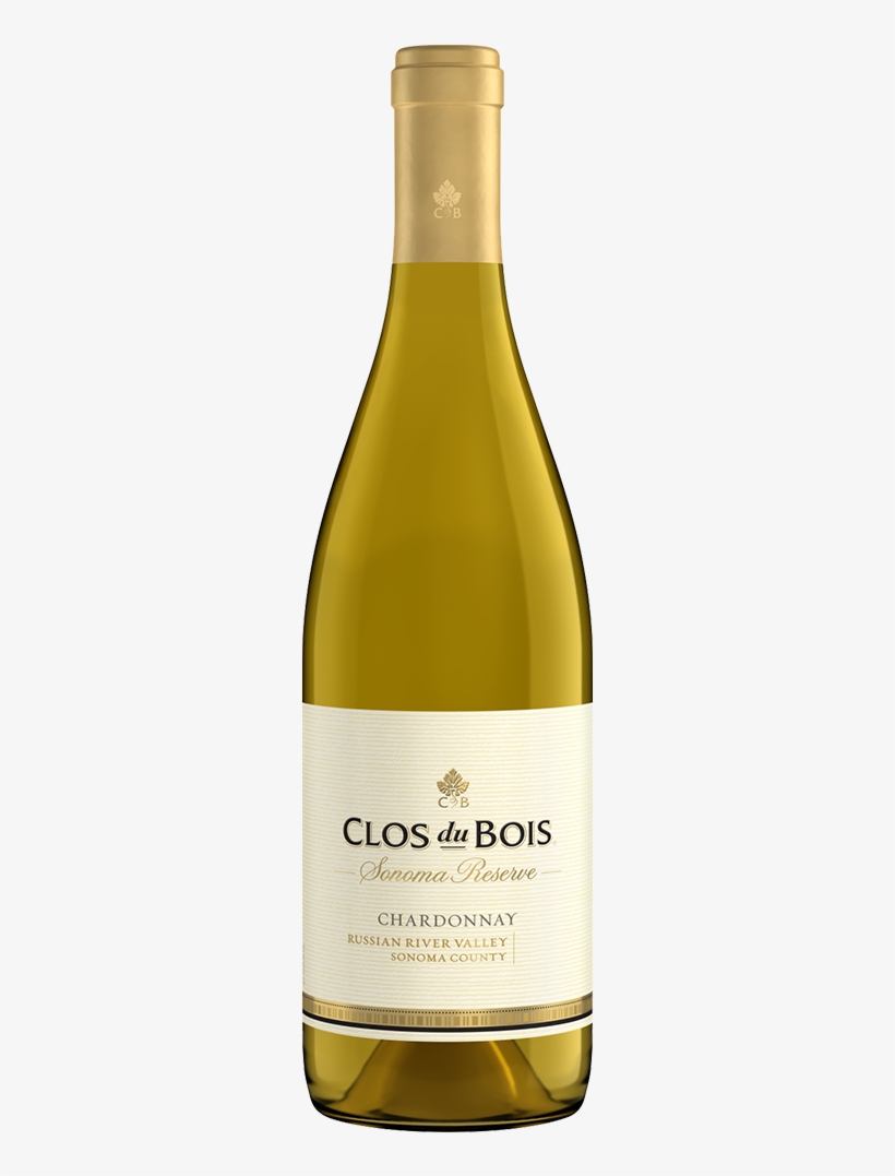 2015 Clos Du Bois Sonoma Reserve Chardonnay Russian - Clos Du Bois Chardonnay 2015, transparent png download