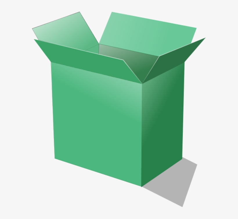 Download - Open Cardboard Box, transparent png download