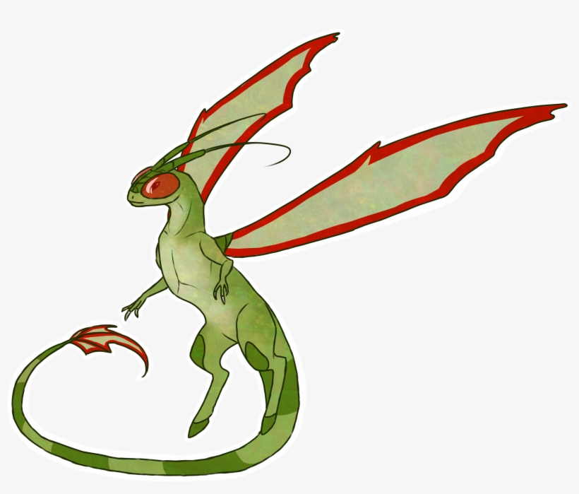 Flygon - Illustration, transparent png download