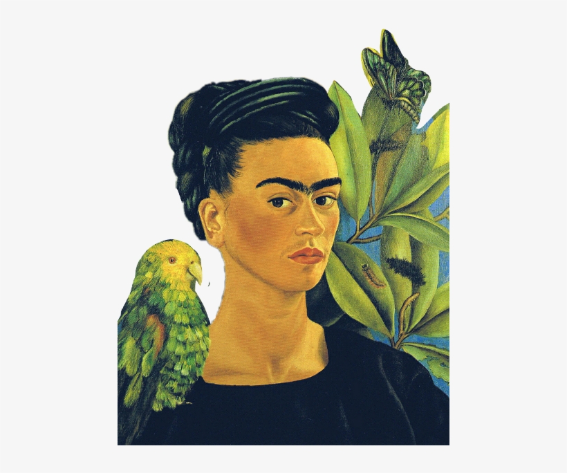 Largest Collection Of Free To Edit Frida Kahlo@aria - Famous Self Portraits Painting, transparent png download