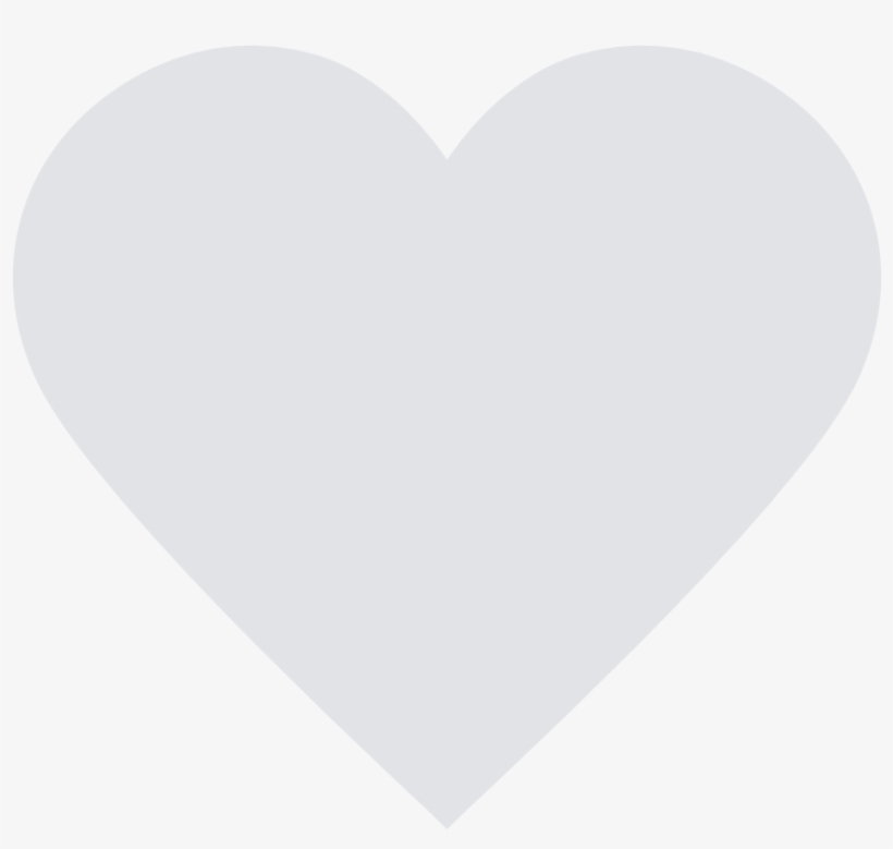 Instagram Like Button Png - White Instagram Heart Png, transparent png download