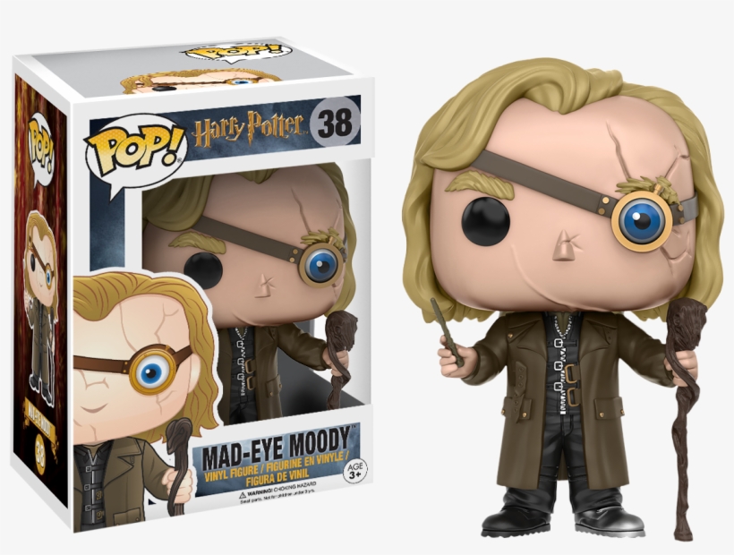 Mad-eye Moody Pop Vinyl Figure - Funko Harry Potter Mad-eye Moody Pop Figure, transparent png download
