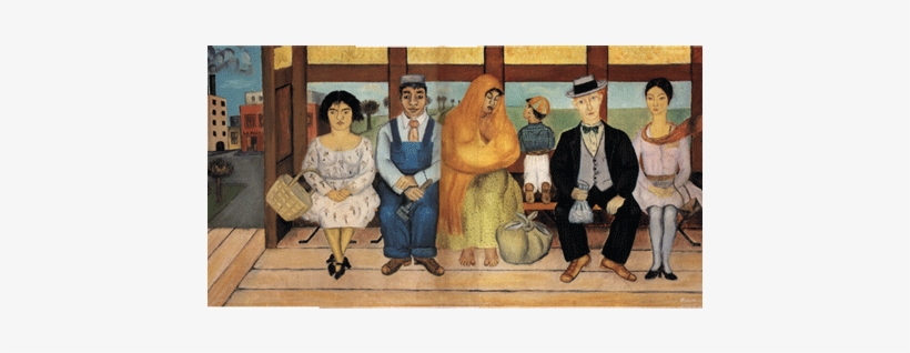 Frida Kahlo, The Bus - Frida Kahlo Paintings, transparent png download