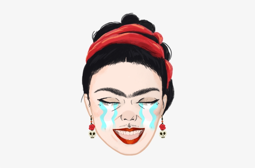 Frida Kahlo Emoji Design Project - Headpiece, transparent png download