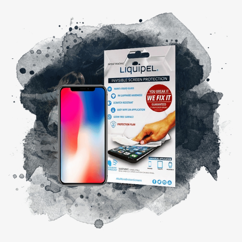 Liquipel Ghostguard Invisible Liquid Screen Protection, transparent png download