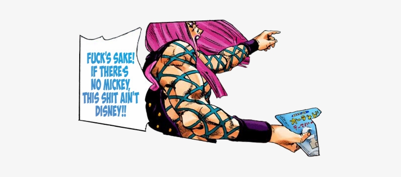 The Only Good Thing To Come From Anasui's Existence - If There's No Mickey It Ain T Disney, transparent png download