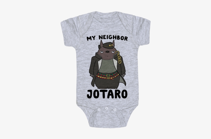 My Neighbor Jotaro Baby Onesy - Smell Like Beef Shirt, transparent png download