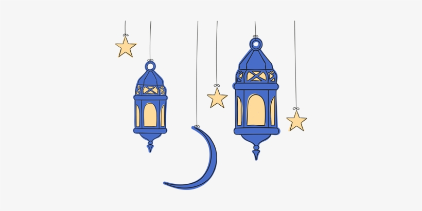 Hanging Lamps And Stars Sticker - Monogramonline Inc. Personalized Stars And Lanterns, transparent png download