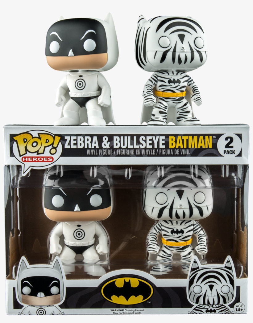 Bullseye & Zebra Pop Vinyl Figure 2-pack Main Images - Funko Pop Daredevil Bullseye, transparent png download