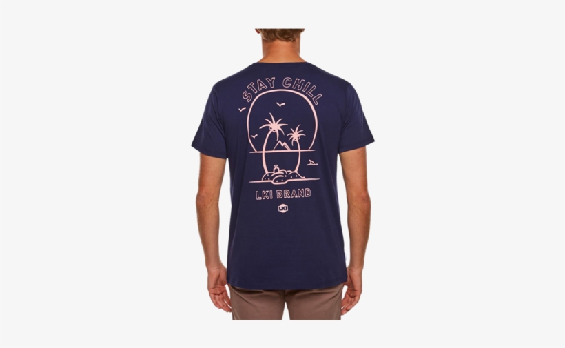 Lki Maui Mens T-shirt Navy - Pánské Tričko Desigual, transparent png download