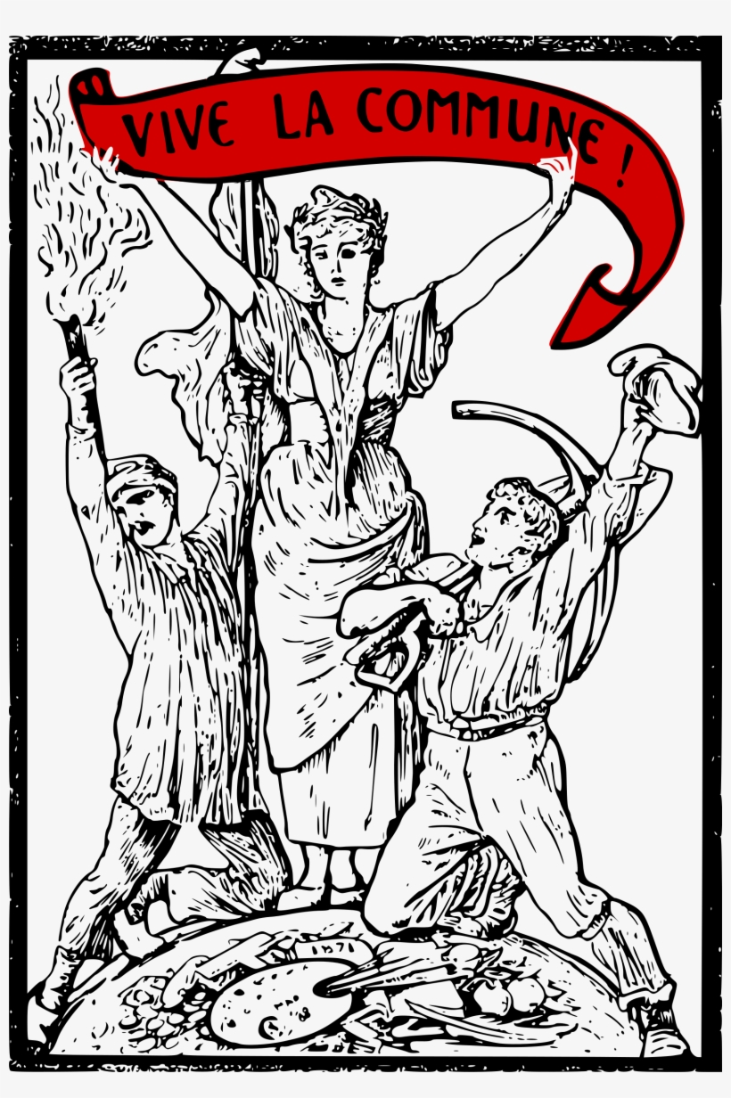 This Free Icons Png Design Of Vive La Commune, transparent png download