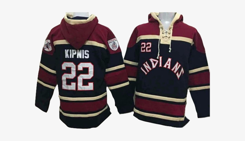 Cleveland Indians Lacer - Cleveland Indians Hockey Hoodie, transparent png download