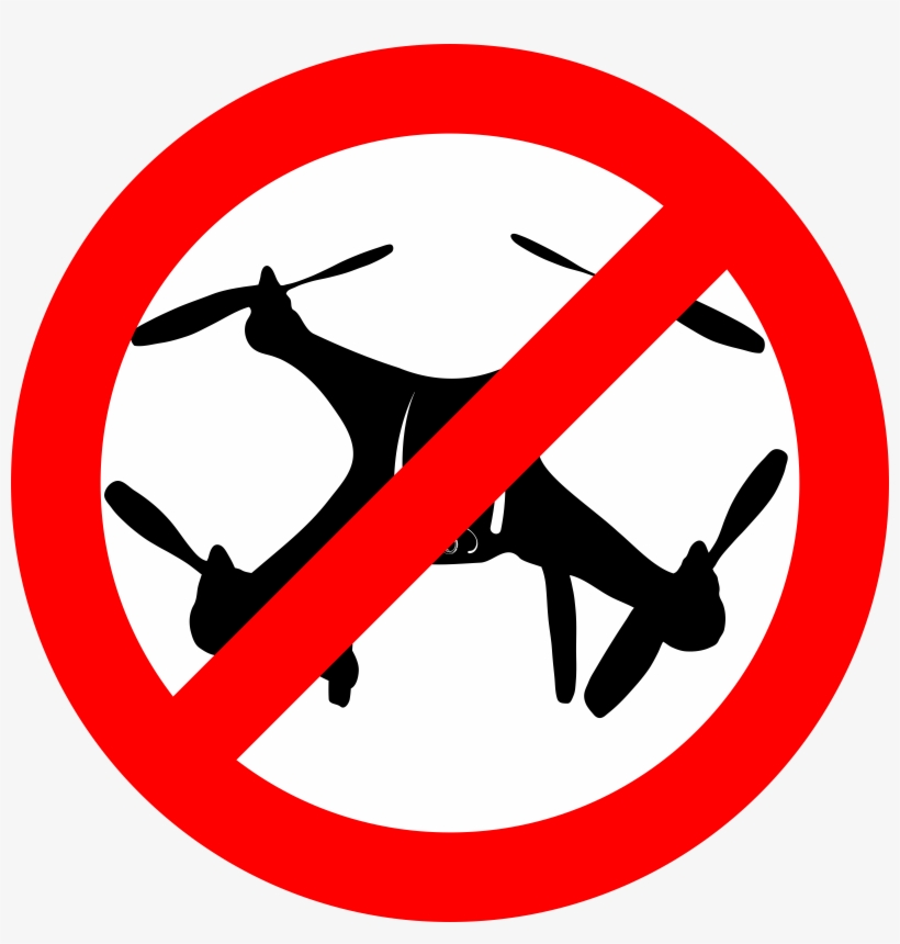 Big Image - Prohibido Drones, transparent png download
