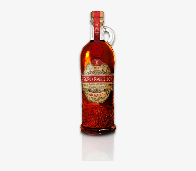 El Ron Prohibido - Cervecera Mexicana El Ron Prohibido Dark Rum, transparent png download