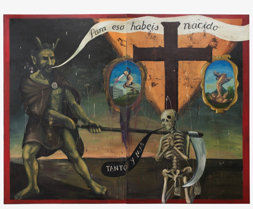 Porco Dio , 1992 By Manuel - Art Basel, transparent png download