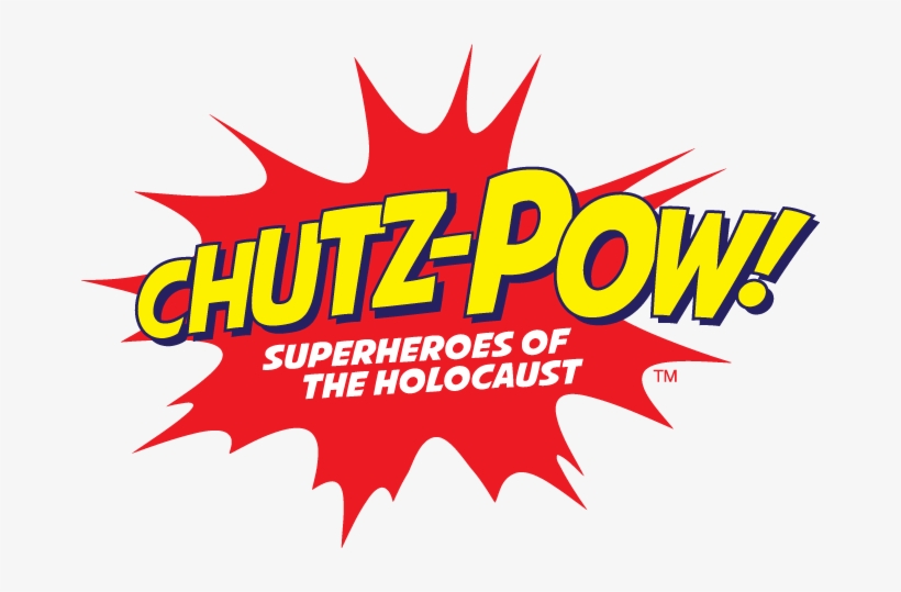 Chutz Pow Superheroes Of The Holocaust Is An Art Exhibit - Logo, transparent png download