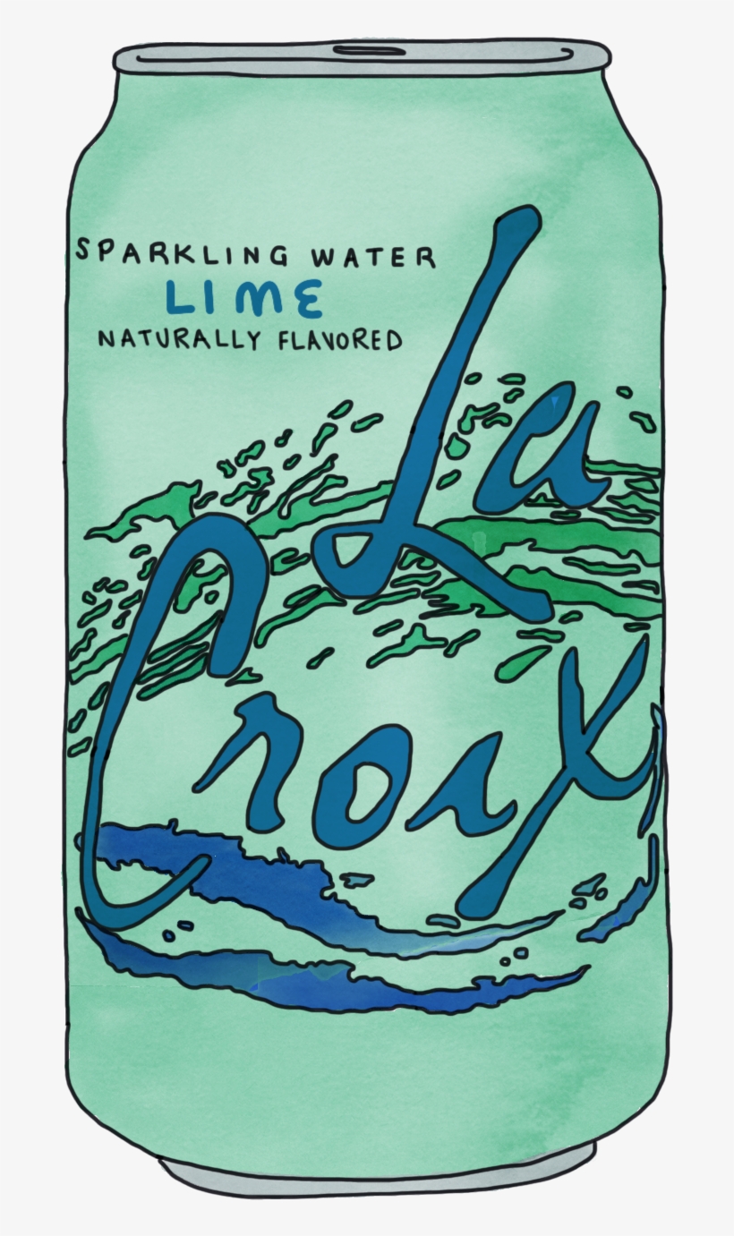 Sparkling Water's Healthy Benefits And Friendly Appearance - La Croix Can Transparent, transparent png download