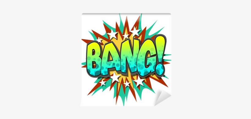 A Bang Comic Book Illustration Isolated On White Background - Comic Book, transparent png download