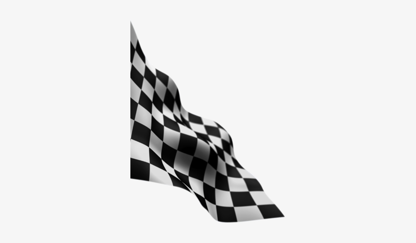 Race Car Flag Png Clipart - Race Flag, transparent png download