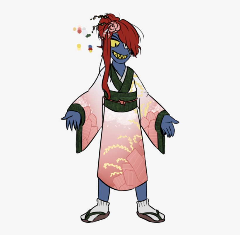 I Made An Undyne Thats,,, Sushi I Made It For A Contest - Food, transparent png download