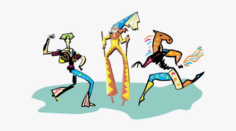 Mardi Gras Clipart Clipart - Mardi Gras Parade Clipart, transparent png download