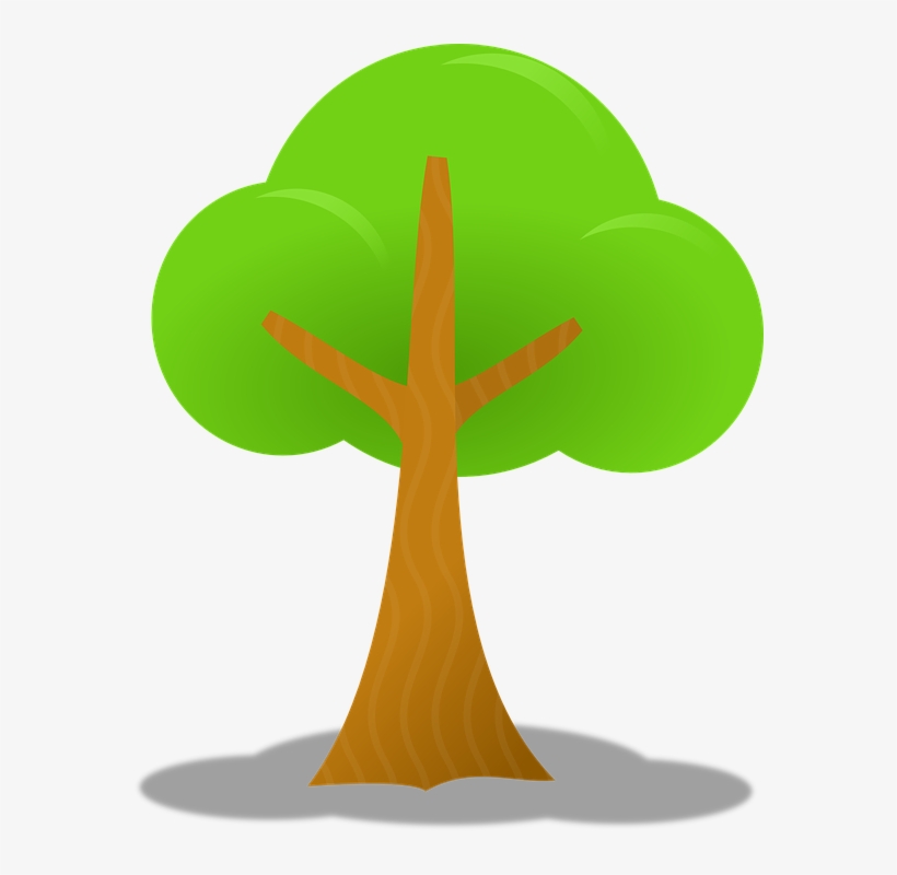 Dove Clipart Leaf Clip Art - Tree Clip Art, transparent png download