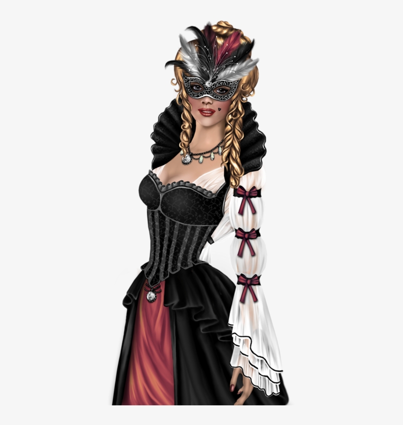 Femme Tube Mardi Gras, transparent png download