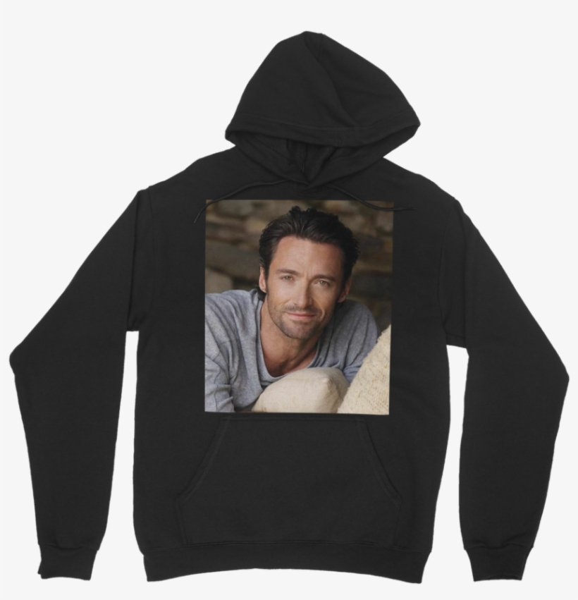 Hugh Jackman Smiling ﻿classic Adult Hoodie - Tuner Cult Hoodie, transparent png download
