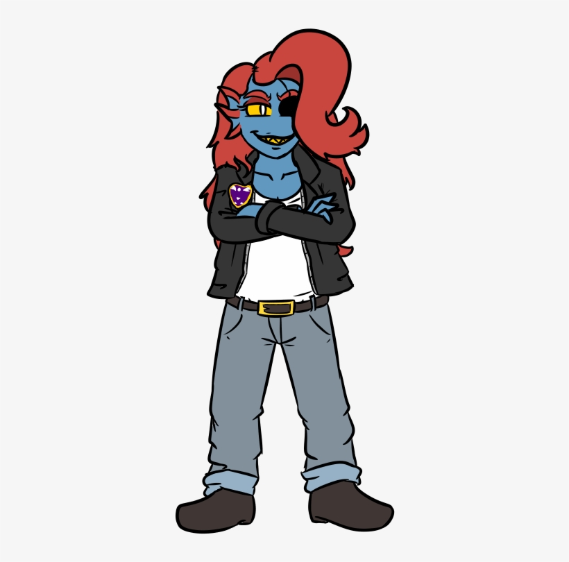 Former Captain Of The Royal Guard, Current Head Bodyguard - Undertale Au, transparent png download