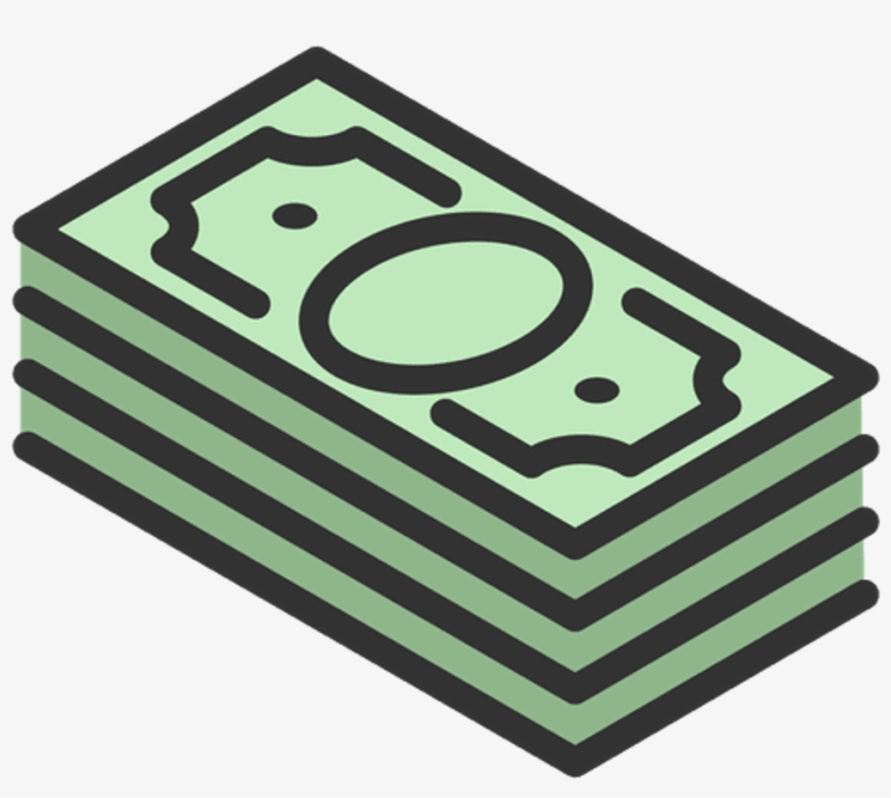 Money Cash Dinero Billete Billetes Png Sticker Green - Cash Clip Art Png, transparent png download