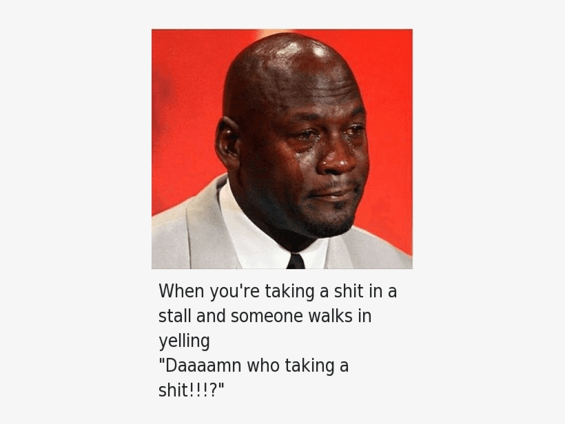 Michael Jordan Crying Face Png Jpg Royalty Free Stock - Crying Jordan, transparent png download