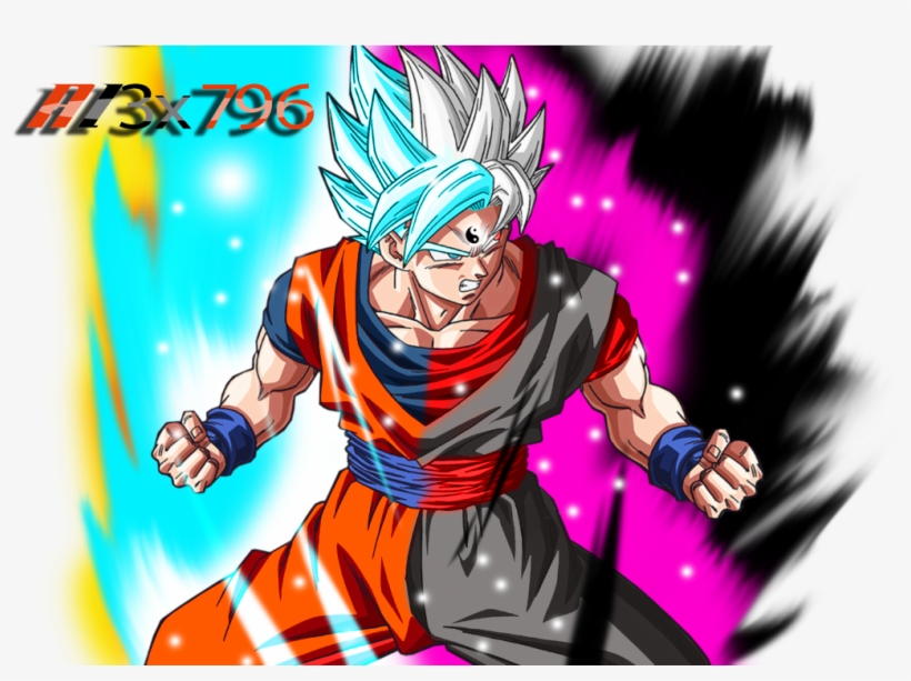 On My Fathrers Wings - Goku Yin Yang, transparent png download