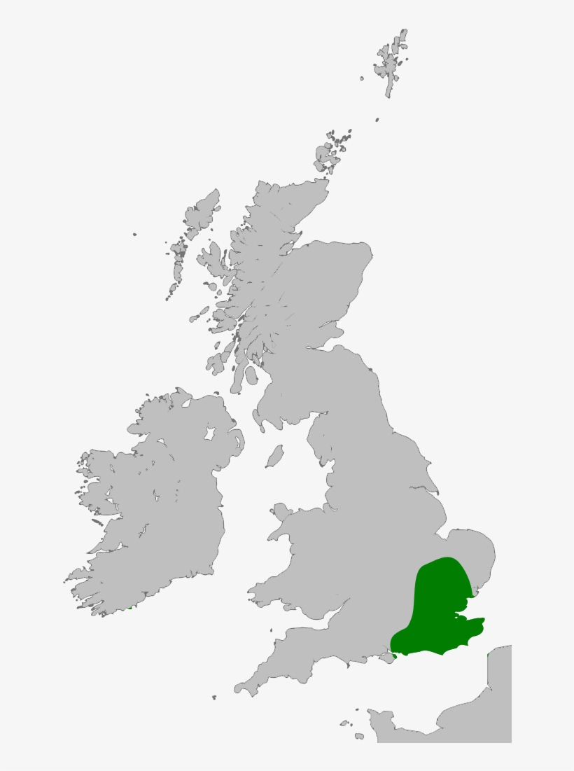 Rose-ringed Parakeet Range Great Britain - Map Of Industrial Cities In Great Britain, transparent png download