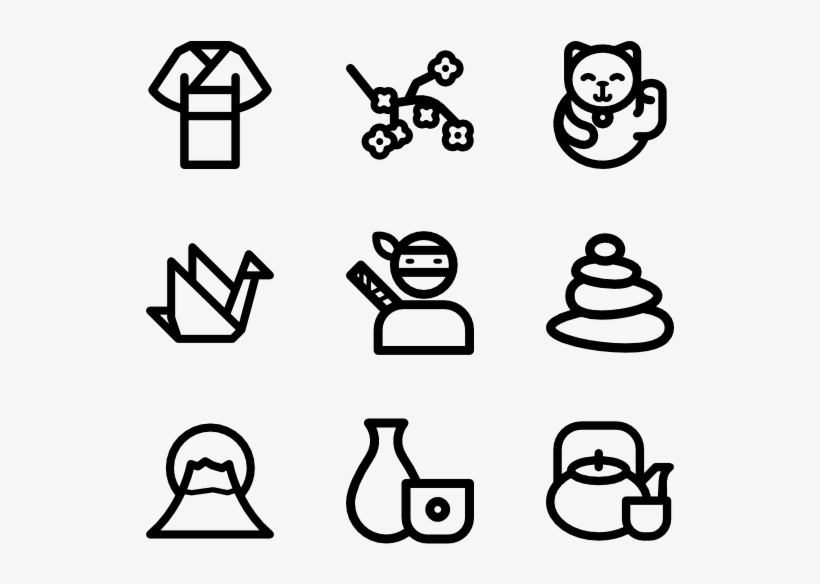 Japanese Culture Collection - Hierarchy Icon, transparent png download