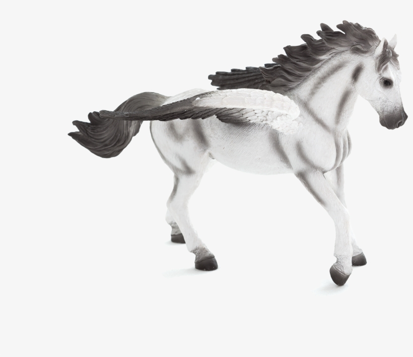 Mythical White Pegasus Figurine Toy By Animal Planet, transparent png download