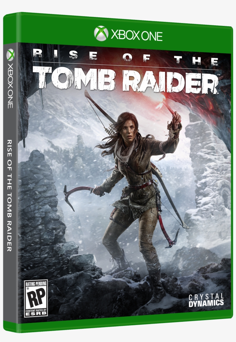 Rottr Box Large - Microsoft Rise Of The Tomb Raider Xbox One, transparent png download