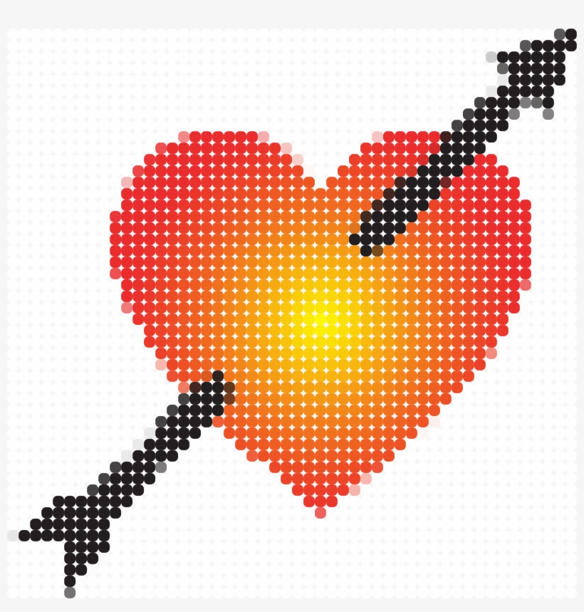 This Free Icons Png Design Of Heart Pierced By Arrow, transparent png download