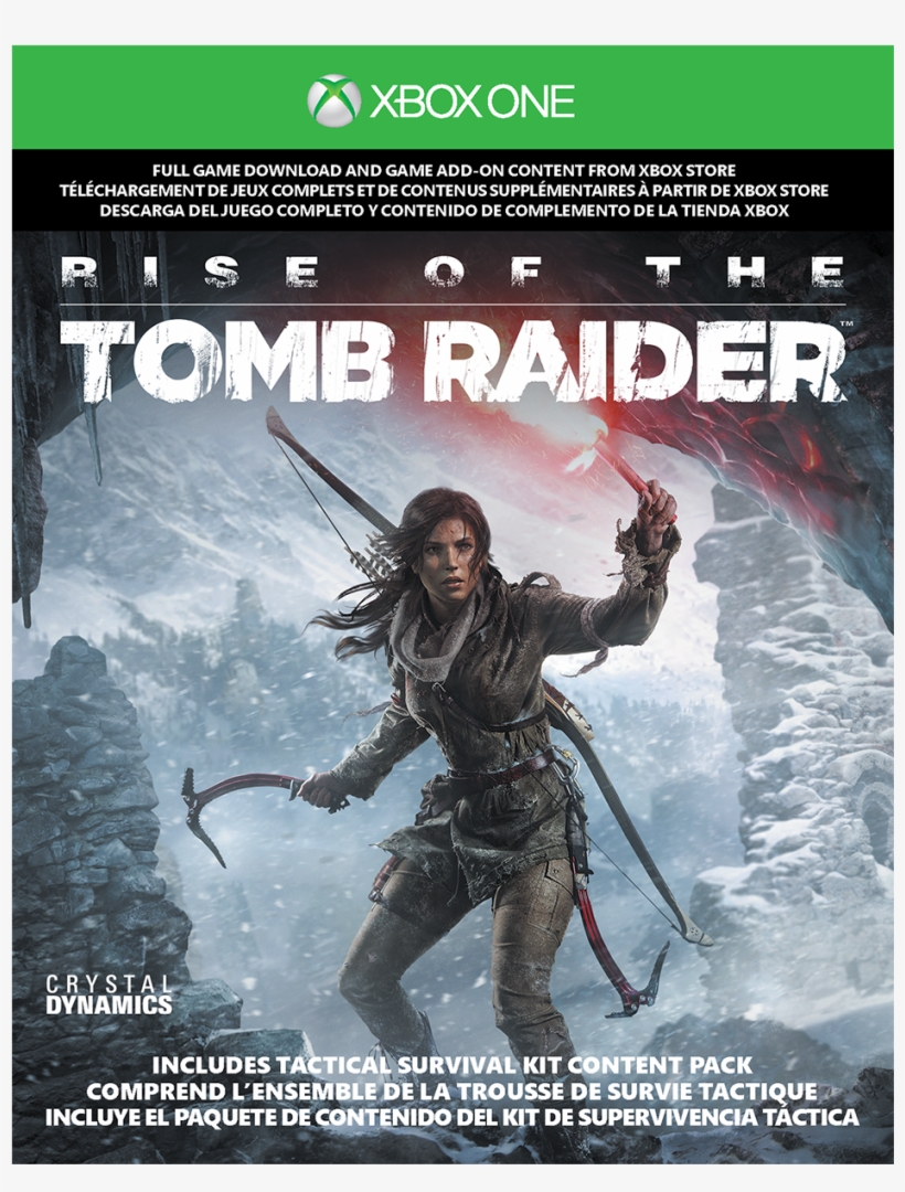 Rise Of The Tomb Raider Xbox One, transparent png download