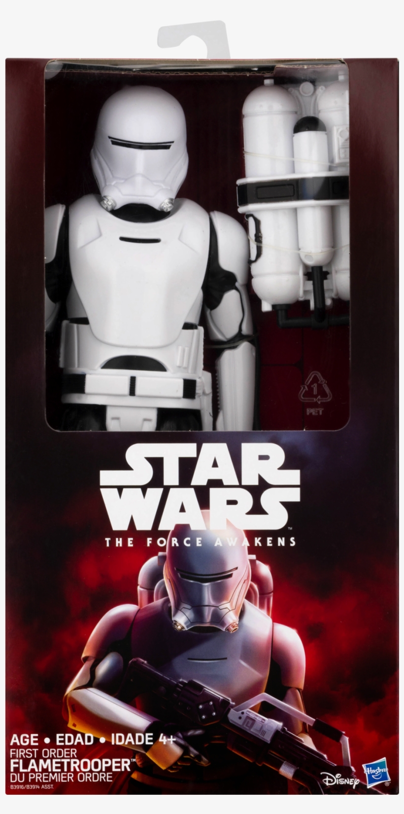Disney Star Wars First Order Flametrooper The Force - Star Wars, transparent png download