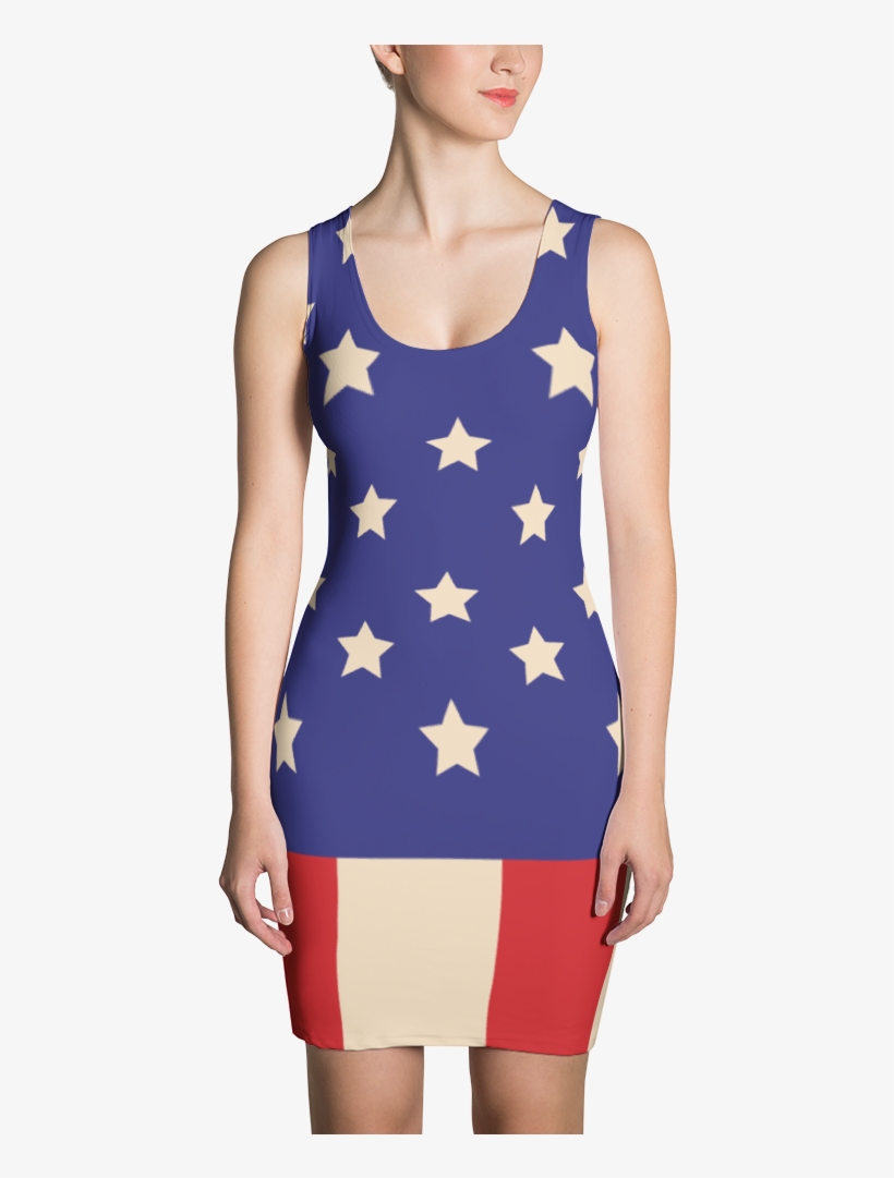 American Stars Dress - Ice Cream Costume, Halloween Costume, Fun Costume,, transparent png download
