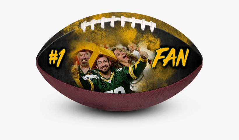 Your Favorite Football Or Green Bay Packers' Loving - Make-a-ball Custom Design Your Own Personalized Customized, transparent png download